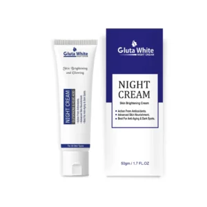 gluta white night cream